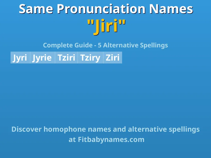 Infographic: Jiri same pronunciation names, similar names, and homophone names
