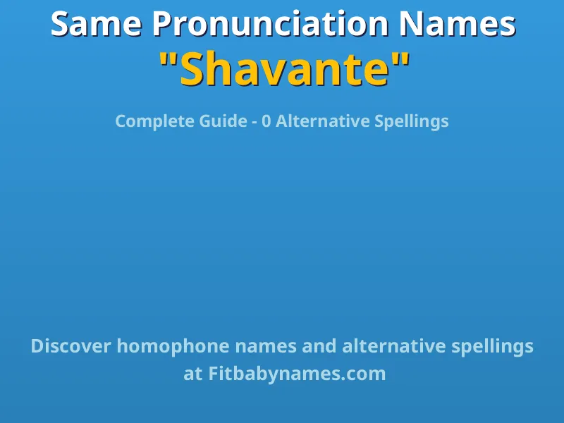 Infographic: Shavante same pronunciation names, similar names, and homophone names